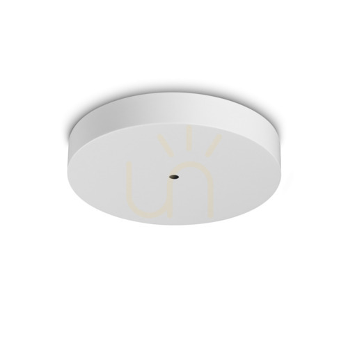 Check Ceiling Light Accessory Ideallux MAPA White 28 cm Aluminum Glass 371993
