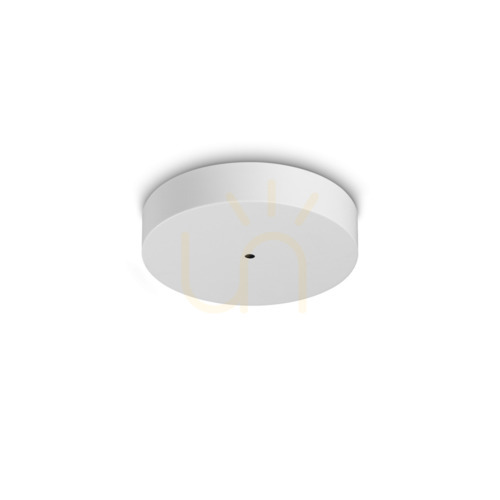 Check Ceiling Accessory Ideallux MAPA 368733 White Aluminum Glass Ø22 cm