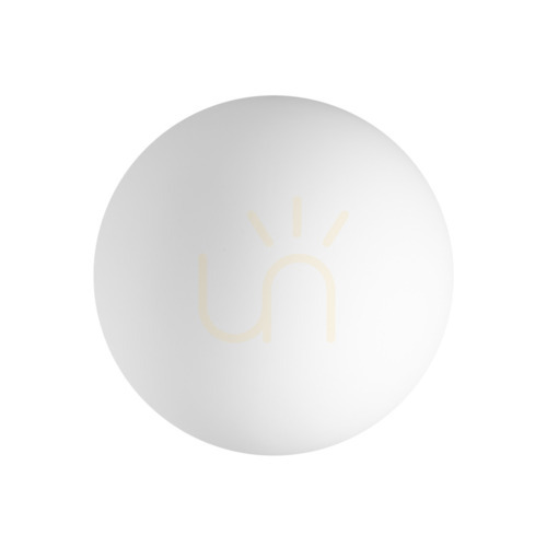 Check Decorative Bowl Ideallux MAPA White Glass 40 cm 369488