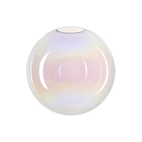 Check Glass Decorative Plate Ideallux MAPA Multicolor 40 cm 369587