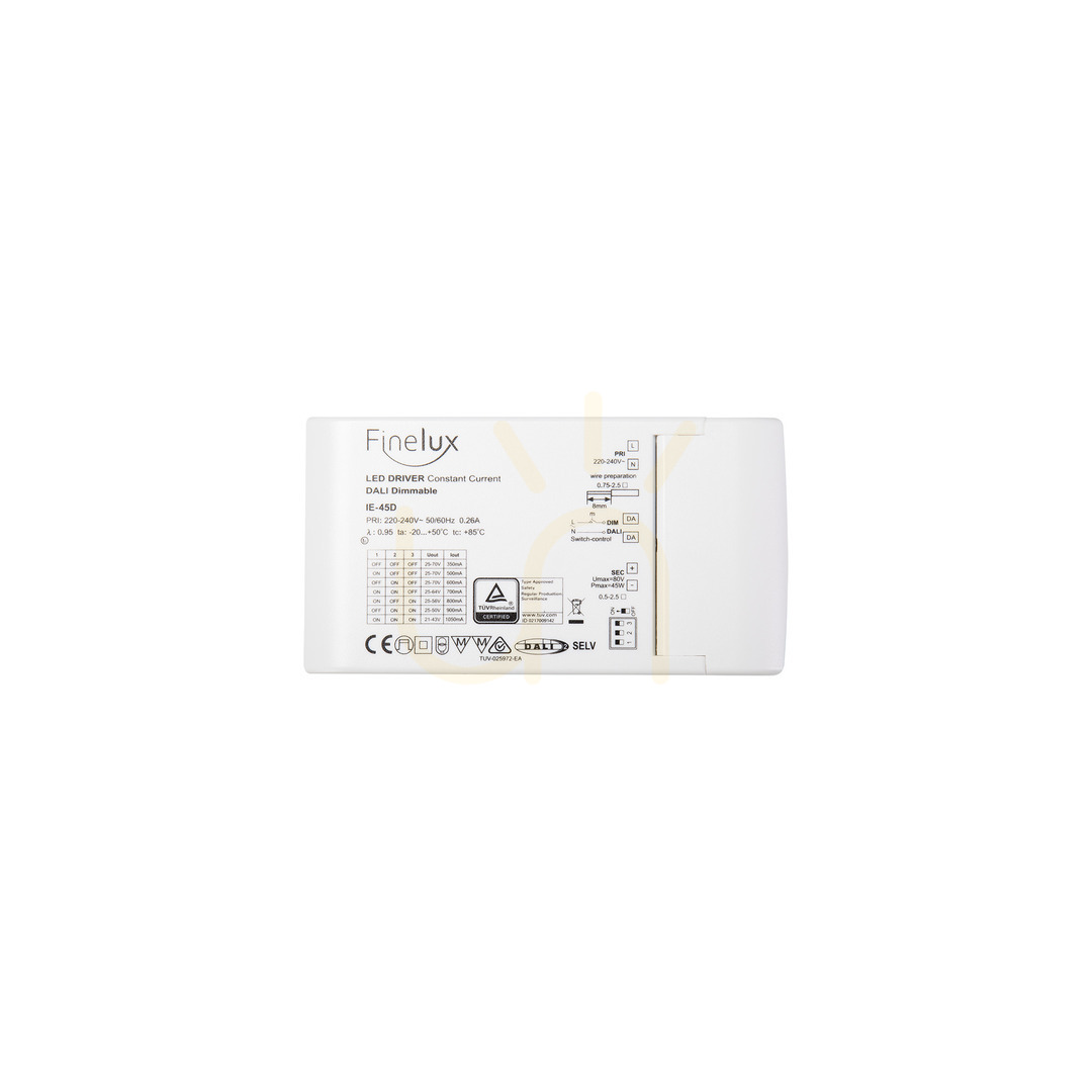 Lighting Accessory Ideallux NOVA Round Dimmable 13.5 cm 364452