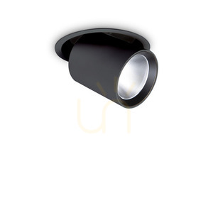 Recessed Luminaire Ideallux Nova Black 15.4 cm 20W 4000K 370187 small 0