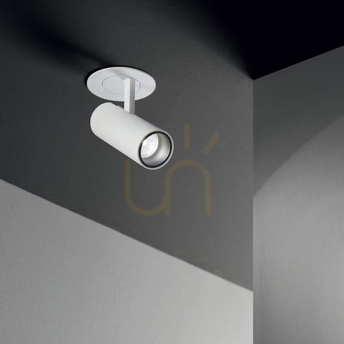 Check Recessed luminaire Ideallux PLAY black 7W 4000K 6 cm 370835