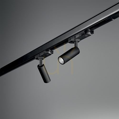 Check Track Light Ideallux PLAY Black LED 7W 3000K 370903