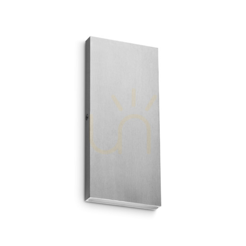 Check Outdoor Wall Lamp Ideallux POST-IT 369273 Silver IP65 8 cm LED 6W