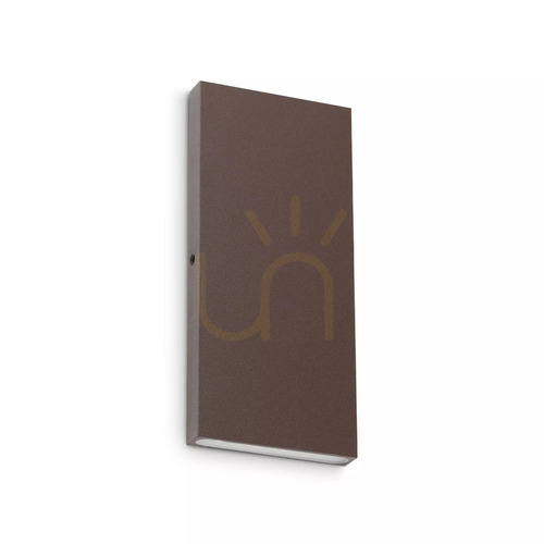 Check Outdoor Wall Lamp Ideallux POST-IT Black Up Down LED 6W IP65 369419
