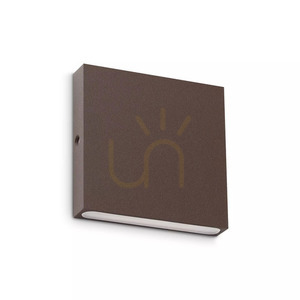Outdoor Wall Lamp Ideallux POST-IT 335926 brass IP65 8 cm LED 3W small 2