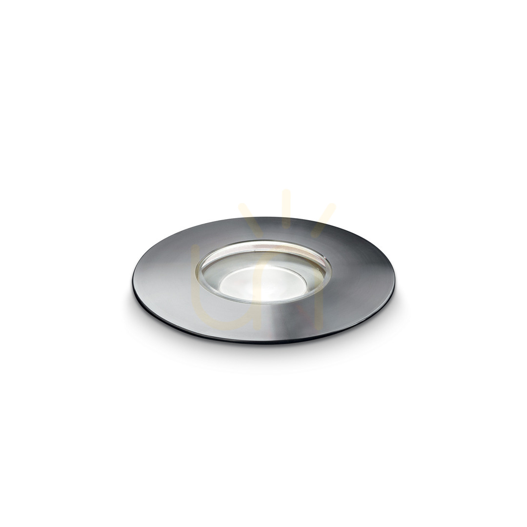 Recessed Luminaire Ideallux ROCKET 370996 LED 10W 3000K IP67 Silver 10.4 cm