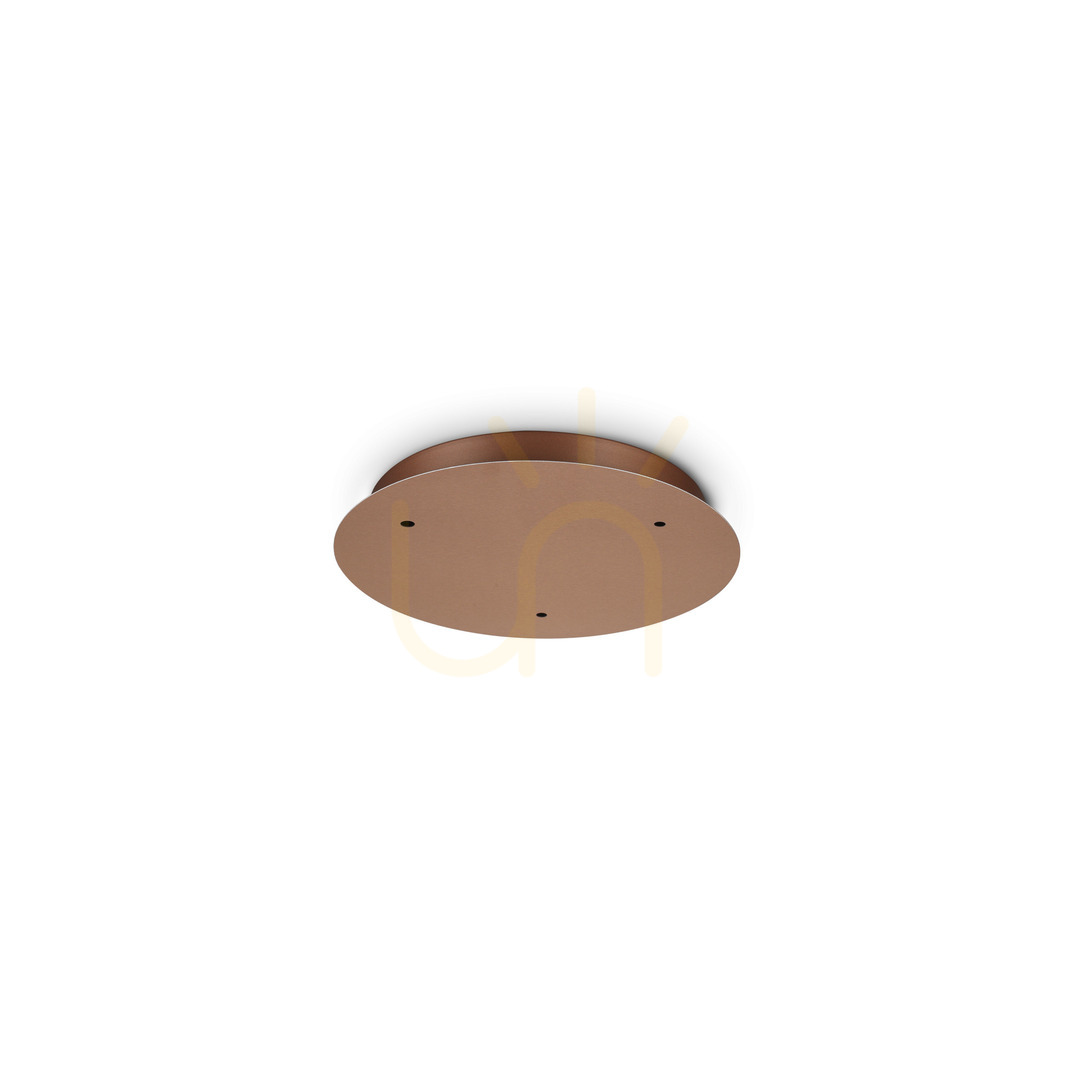 Ceiling Rose Ideallux ROSONE 344218 Copper Aluminum 30 cm