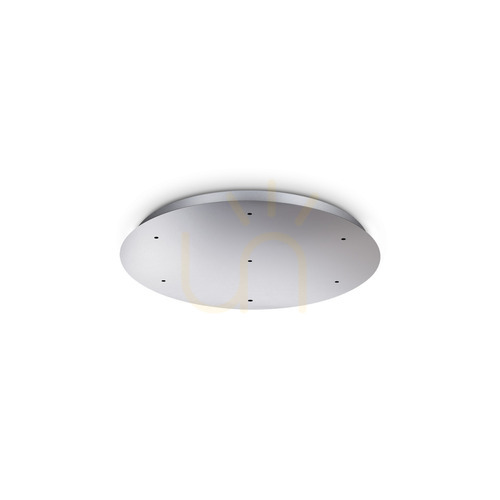 Check Ceiling Rose Ideallux Rosone 344287 Chrome Aluminum 50 cm