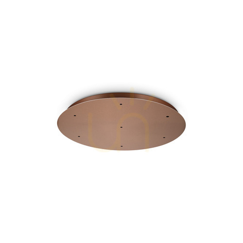 Check Ceiling Rose Ideallux Rosone Copper Aluminum 50 cm 344294