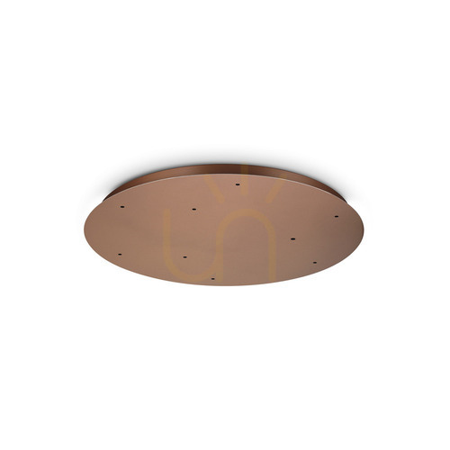 Check Ceiling Rose Ideallux Rosone Copper Aluminum 60 cm 344324
