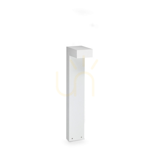 Check Outdoor Standing Lamp Ideallux Sirio 365367 White IP65 LED 13W 60 cm