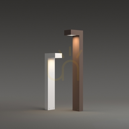 Check Outdoor Standing Light Ideallux Sirio Black LED 80 cm IP65 365398