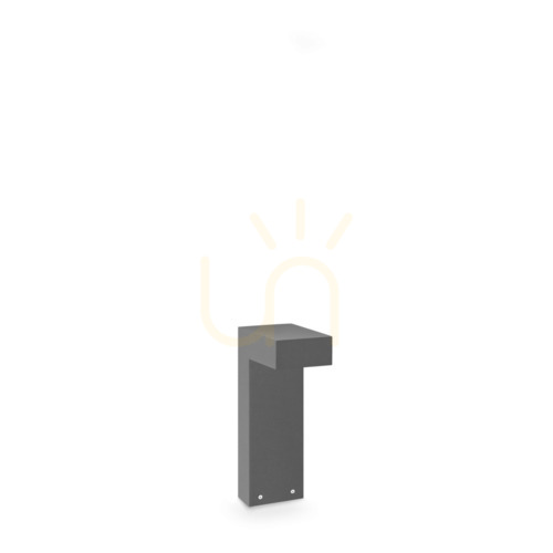 Check Outdoor Standing Lamp Ideallux Sirio 369860 Anthracite IP65 30 cm GX53