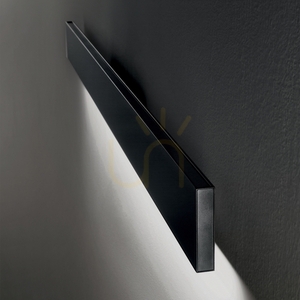 Wall Light Ideallux Steel Black LED 120.3 cm 3000K 367576 small 1