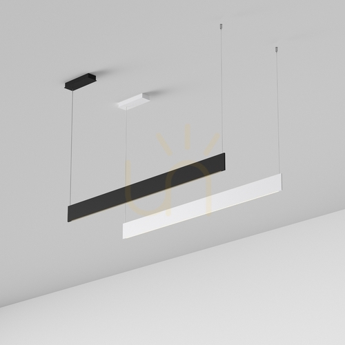 Check Track Light Ideallux STEEL White 120 cm 24W 3000K 368795