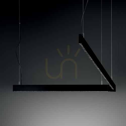 Check Track Light Ideallux STEEL Black 119.2 cm 3000K 30W 368931