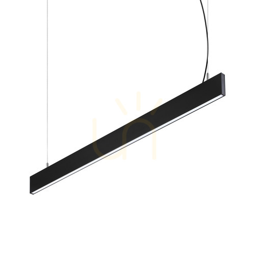 Check Track light Ideallux STEEL black 120 cm 3000K dimmable 367590
