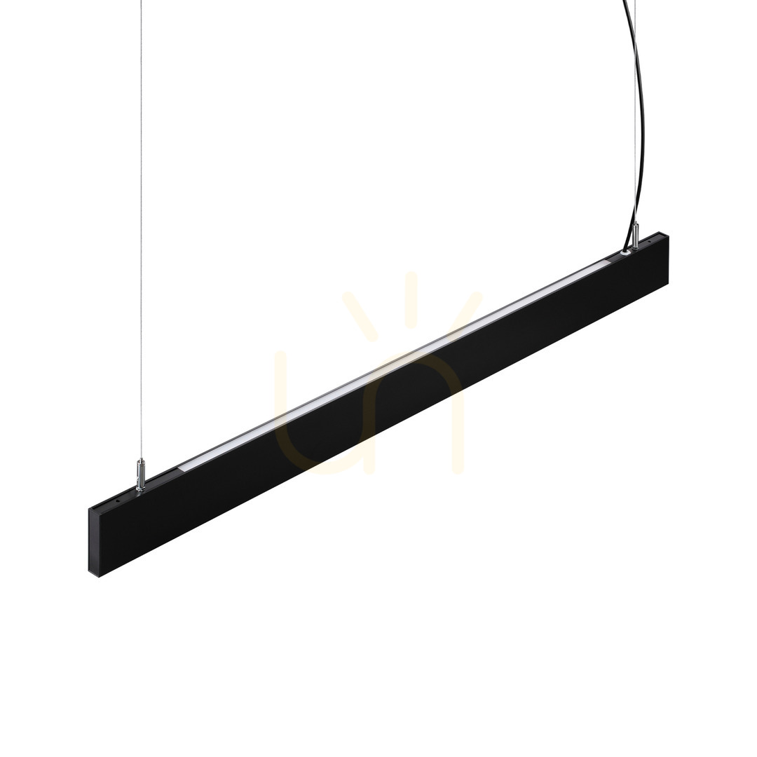 Track Lighting Ideallux STEEL Black 119.2 cm 38W 4000K 368849