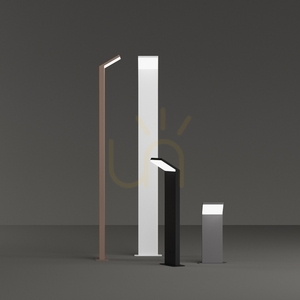 Outdoor Standing Lamp Ideallux Style White 30 cm IP54 3000K 369594 small 1
