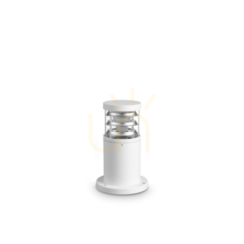 Check Outdoor Standing Light Ideallux Tronco White IP65 25 cm 366050