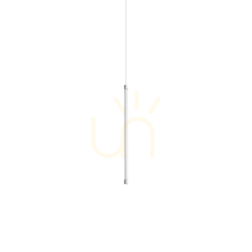 Check Pendant Light Ideallux TUBIX White LED 8W Glass Metal 7 cm 352664