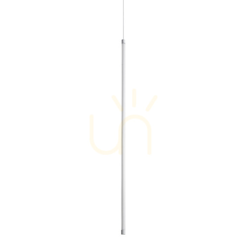 Check Pendant Light Ideallux Tubix White LED 15W Glass Metal 7 cm 352688