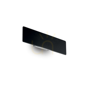 Wall Light Ideallux Zig Zag 369433 Black LED 4000K 29 cm small 0