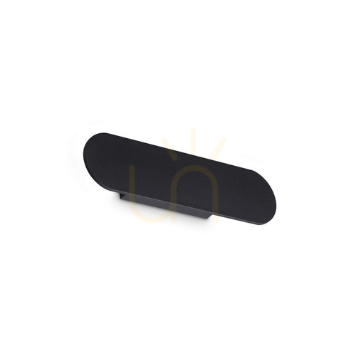 Check Wall Light Ideallux Zig Zag 364520 Black LED 33 cm 3000K