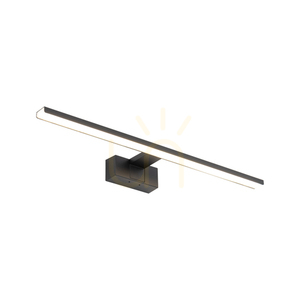 Nowodvorski CEZANNE LED M 10670 mirror wall light, black, 60 cm, 3000 K small 2