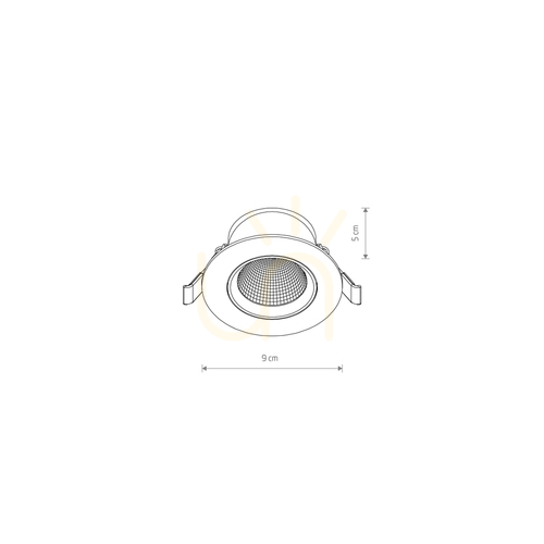 Check Downlight EGINA LED 5W 10547 Nowodvorski