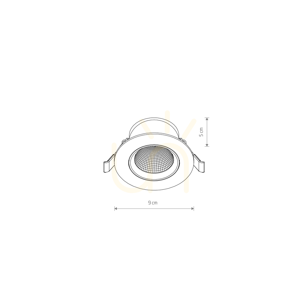 Show Downlight EGINA LED 5W 10548 Nowodvorski Downlight EGINA LED 5W 10548 Nowodvorski