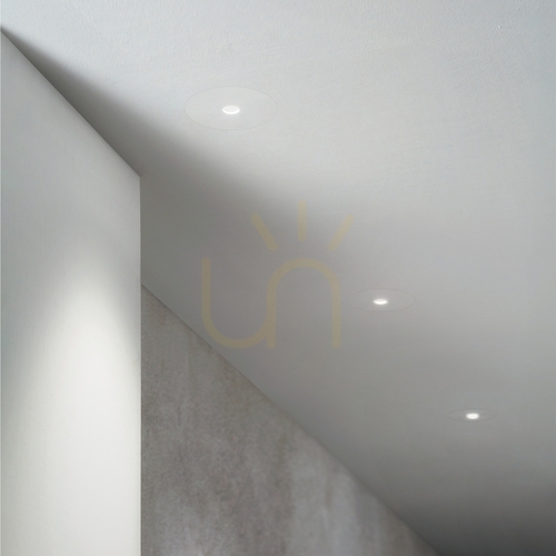 Check Recessed luminaire Ideallux INFINITY 356143 white LED 12W 3000K Ø10.5 cm
