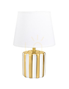 HS9143-GD White 1xE14 Table Lamp. 0 HS9143-GD White 1xE14 Table Lamp. small 0