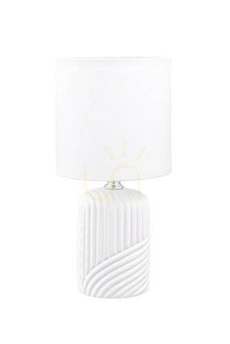 Check HS9085 Table Lamp White 1xE14