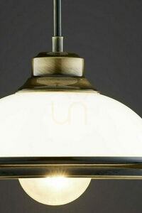 OPAL Brass E27 pendant lamp JUPITER small 11