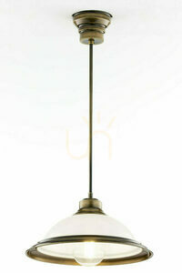 OPAL Brass E27 pendant lamp JUPITER small 4