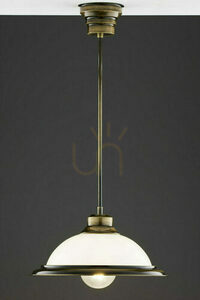 OPAL Brass E27 pendant lamp JUPITER small 5