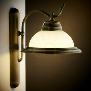 Wall lamp OPAL Brass E27 JUPITER 6 Wall lamp OPAL Brass E27 JUPITER small 6