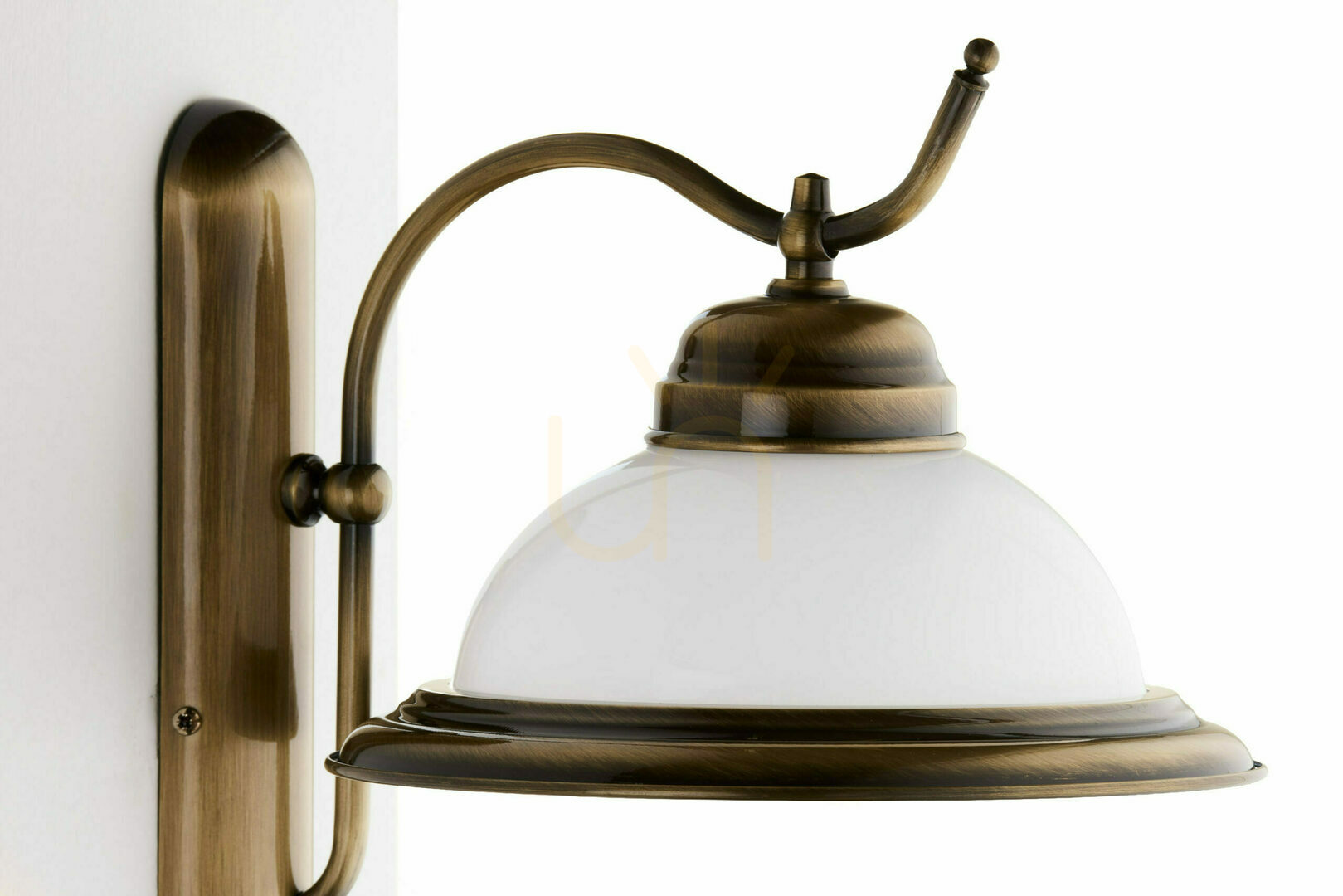 Display Wall lamp OPAL Brass E27 JUPITER Wall lamp OPAL Brass E27 JUPITER