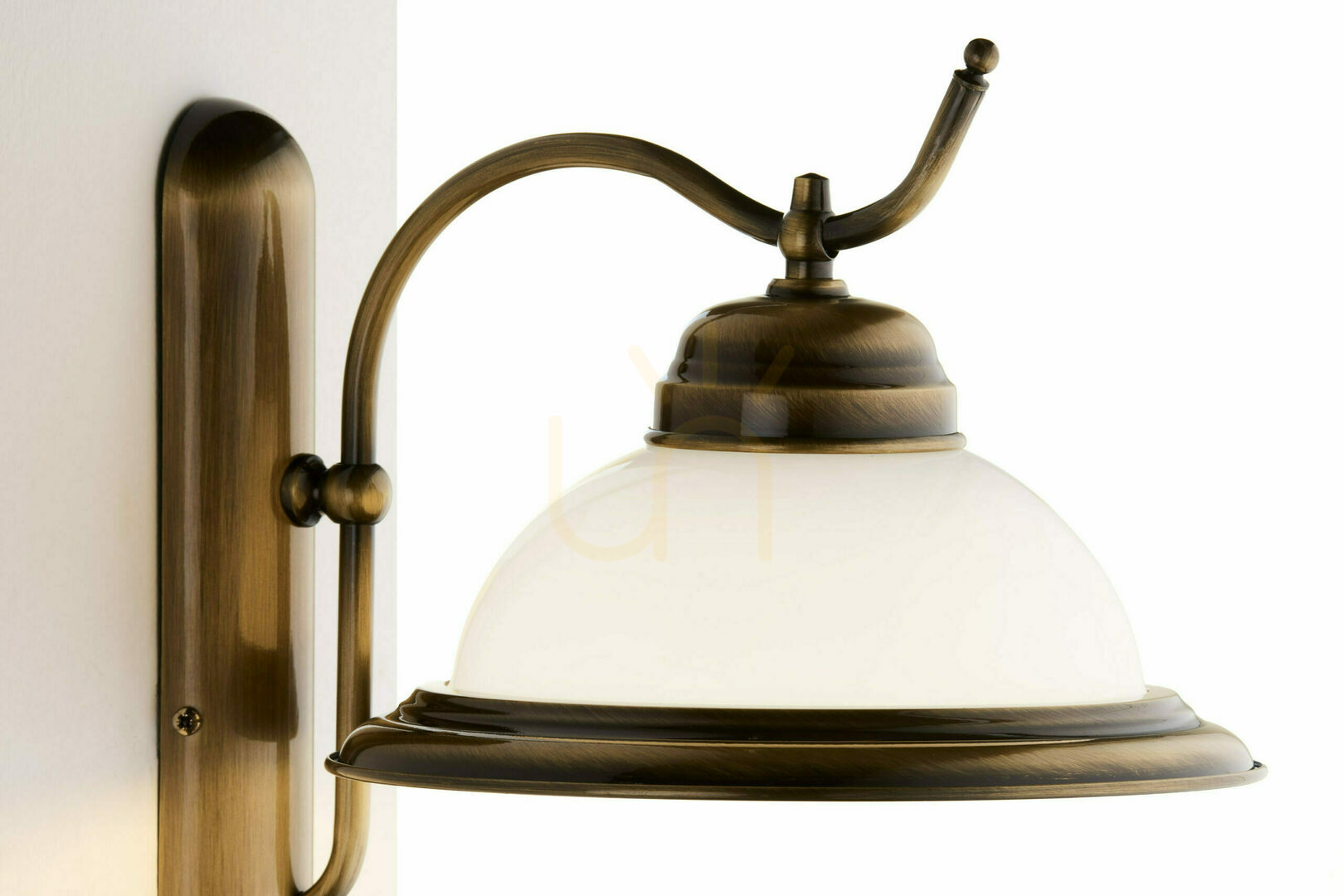 Show Wall lamp OPAL Brass E27 JUPITER Wall lamp OPAL Brass E27 JUPITER