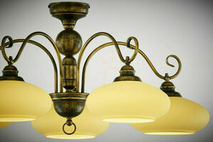 BOLERO Black E27 ceiling lamps JUPITER small 7