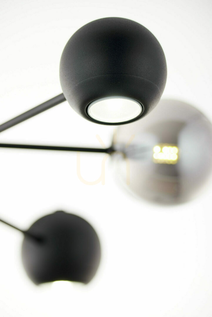 View MOKA Chandelier Black G9/GU10 JUPITER MOKA Chandelier Black G9/GU10 JUPITER