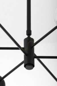 MOKA Chandelier Black G9/GU10 JUPITER 13 MOKA Chandelier Black G9/GU10 JUPITER small 13