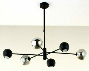 MOKA Chandelier Black G9/GU10 JUPITER 3 MOKA Chandelier Black G9/GU10 JUPITER small 3