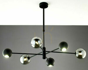 MOKA Chandelier Black G9/GU10 JUPITER 4 MOKA Chandelier Black G9/GU10 JUPITER small 4