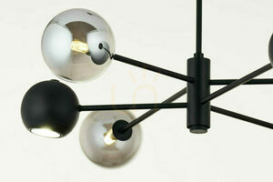 MOKA Chandelier Black G9/GU10 JUPITER 5 MOKA Chandelier Black G9/GU10 JUPITER small 5