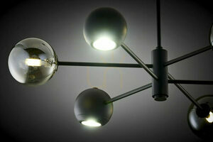 MOKA Chandelier Black G9/GU10 JUPITER 9 MOKA Chandelier Black G9/GU10 JUPITER small 9