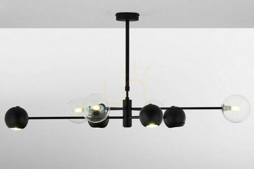 Check MOKA Chandelier Black G9/GU10 JUPITER